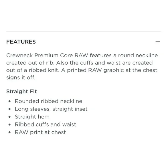 G-Star Raw Women Size Large Premium Core Raw Crewneck Sweatshirt Blush Pink - Picture 2 of 13